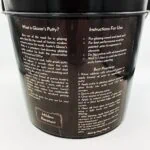 Glazier's putty container with restoration instructions and product details.