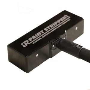 Factory Seconds IR Paint Stripper, black head reading Cleaner Quicker Safer Paint Removal with handle
